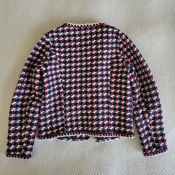 Zara Tweed Jacket Blazer Women S - Picture 6 of 8